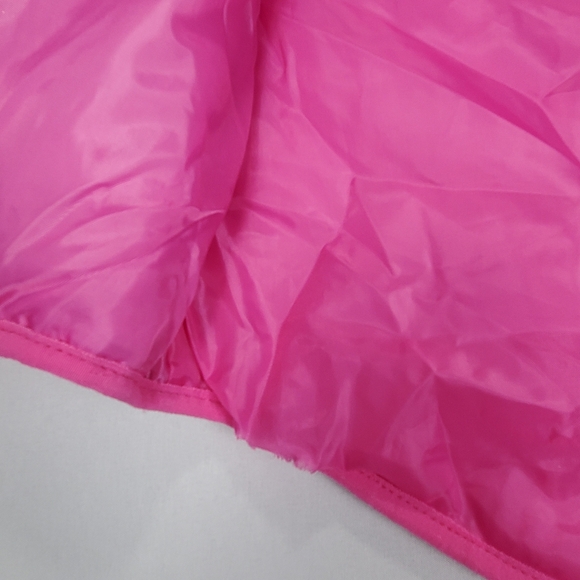 Simply Southern Pink Puffer Vest with Gold Elephant Pattern Size Medium - Picture 9 of 16